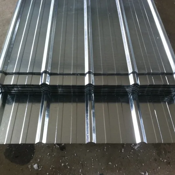 Corrugated stainless steel roofing sheet installation