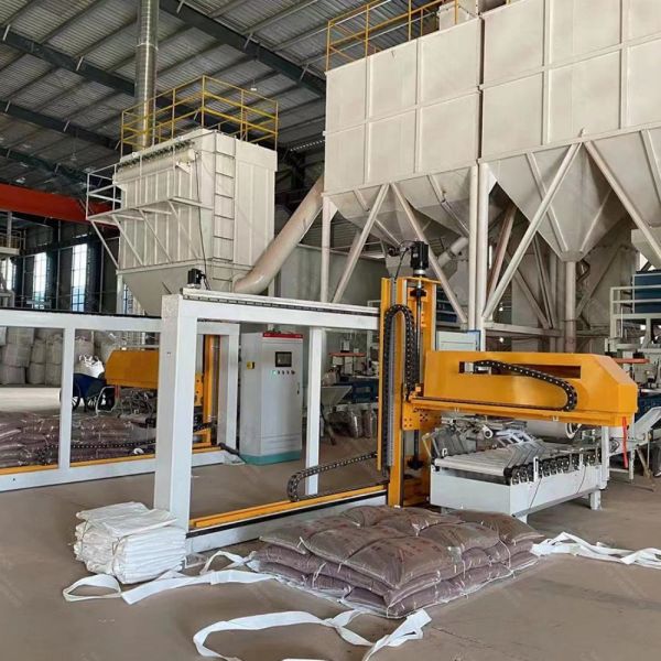 PLC Control Low Level Palletizer Bag Conventional Palletizer