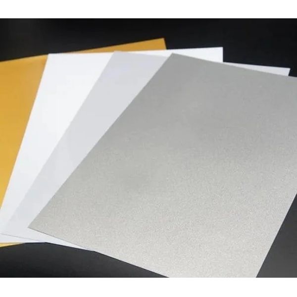 Silver/White Color 300micron Thickness Quick Drying Inkjet PVC Sheet for Plastic Cards