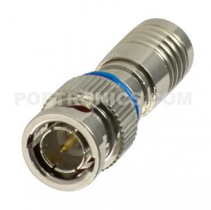 China BNC-CC02 BNC Male Compression Connector For RG59 CCTV Coaxial Cable on sale