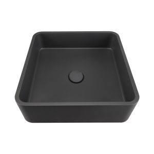 Buy cheap Square Concrete Wash Basin With Matte Finish Without Overflow product