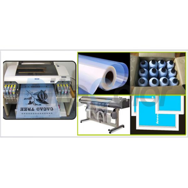 100 Micron Waterproof Transparent Inkjet Film Positives For Screen Printing