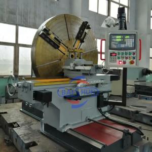 China Horizontal CNC Lathe Machine Easily Operation Facing Lathe For Tyre Mold on sale