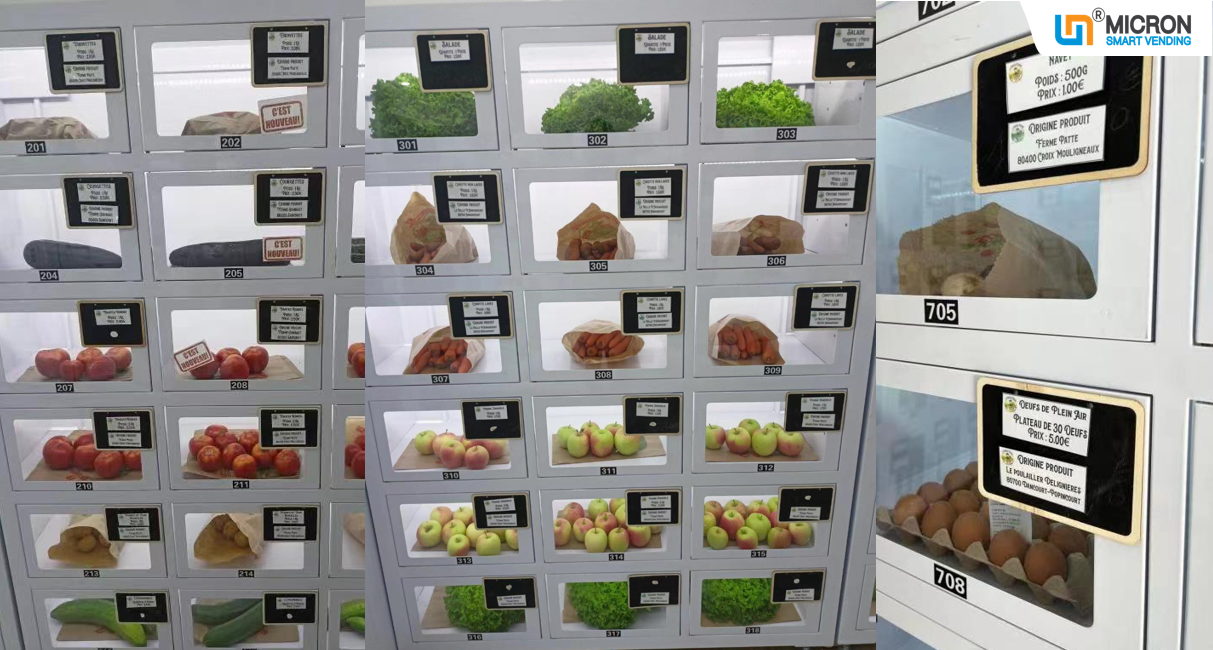 Unmanned vending machine to sell snack drink flower arette unmanned retail store