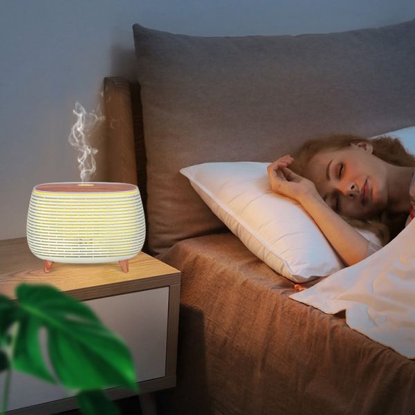 Private Model Factory Price Wholesale Aroma Essential Oil Diffuser/Humidfier With 7 Led Light and Waterless Auto Shut-Off