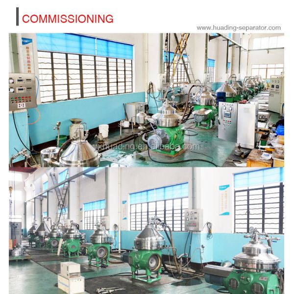 Milk Fish Oil Disc Oil Separator Continuous Flow Solid Liquid Separator Biodiesel
