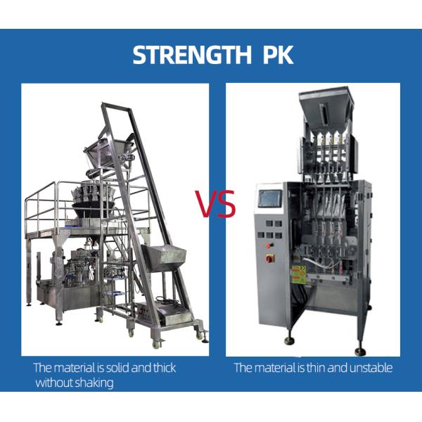 SUS304 Premade Bag Packing Machine PLC Controlled Leakproof For Dried Fruits