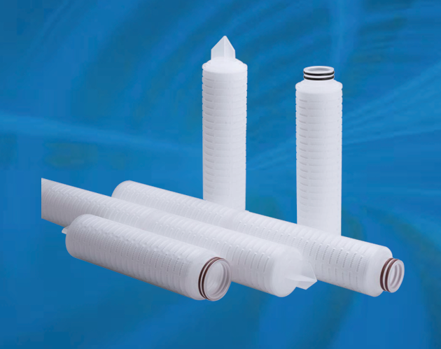 ELPP Series Filter Cartridge with Electronic Grade Materials for 0.1-25 μm Filtration Precision and High Throughput Nano Fiber Membrane