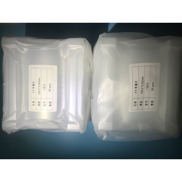 100mm Sapphire Substrate 4 Inch Al2O3 0.5mm C - Axis Thickness Customized