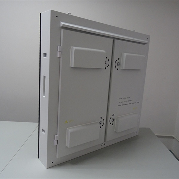 Lightweight HD 10mm Outdoor Fixed LED Display For Roadside 1/4 Scan Mode