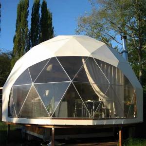 Buy cheap Waterproof Inflatable Dome Tent House Customized 6m Geodesic Dome Tent product