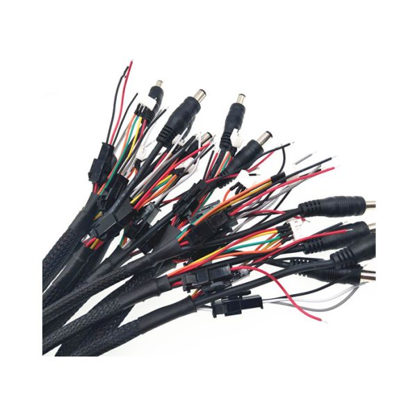 Micro Fit 3.0 Molex 43025-1200 To 2.1*5.5mm Power Jack Custom Wire Harness With PH 2.0-4 Pin 2 3 Pin Jst - Sm
