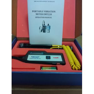 Accurate Portable Vibration Meter Digital With Temperature Measuring