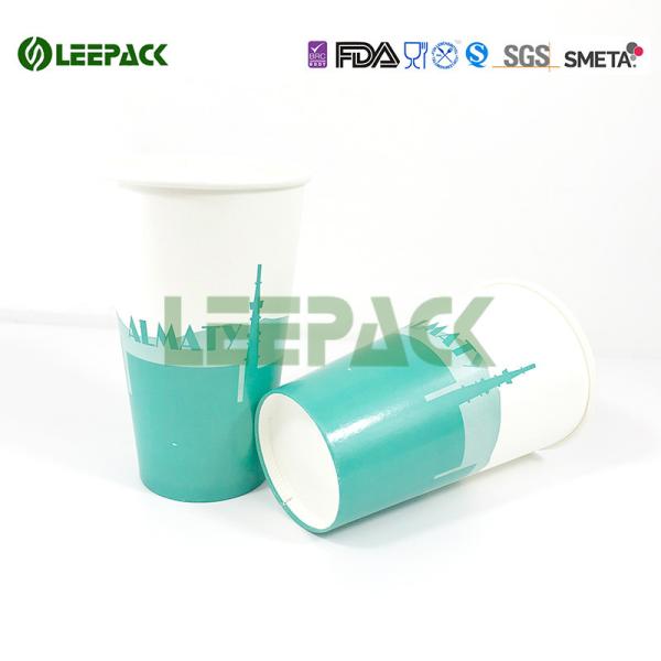 Biodegradable custom disposable Cold Paper Cups For Cola Lemon Juice Wholesale