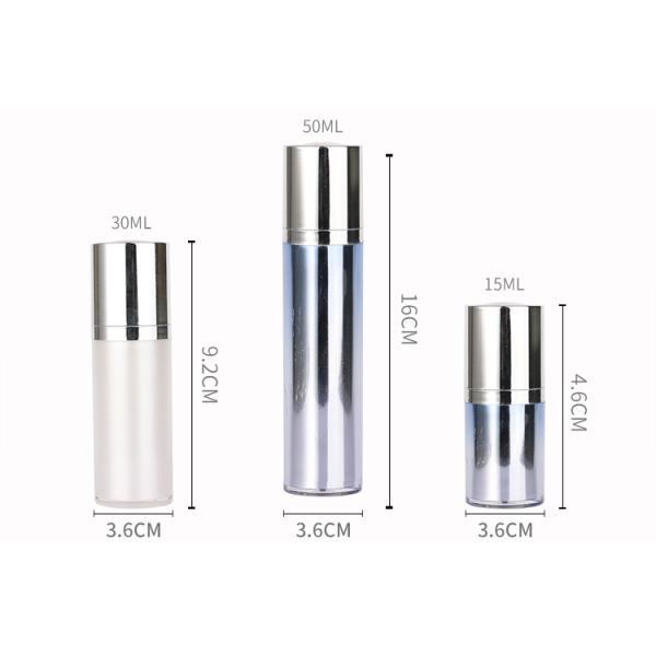 Dispenser Twist Acrylic Lotion Pump Bottle 15ML 30ML 50ML