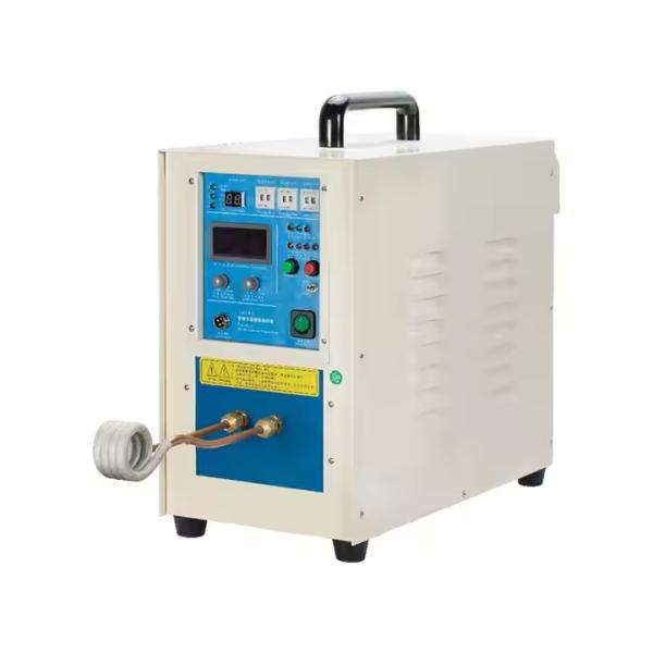 Ultra High Frequency 60kw Induction Heating Machine Cooling Chiller Easy Operate Automatic 220v New PLC Components
