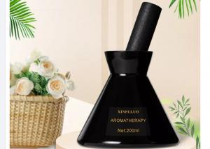 Buy cheap Conical Flask Home Fragrance 200ml Reed Diffuser Glass Bottle Support Sample product