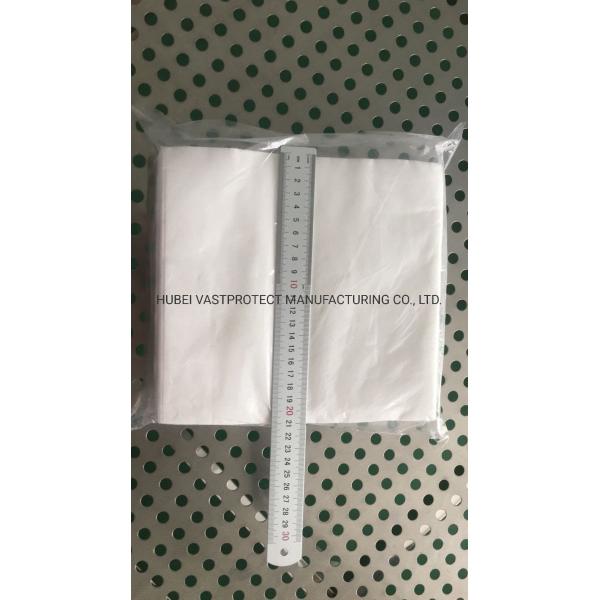 White 9*9 Inch 100% Polyester Microfiber Cleanroom Wipers For Camera Lens Cleaning