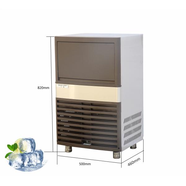 Silent Setting Mini Ice Maker Machine Food Grade Inner Tank 18Kg Bin Capacity