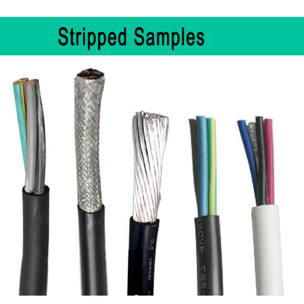 Semi-Automatic Rotary Coaxial Cable Wire Stripping Machine Peeling Method Rotary Peeling