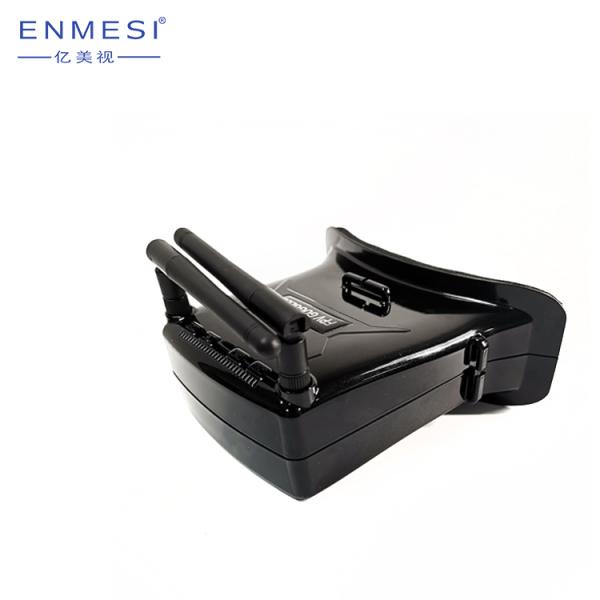 80 Degree Mini FPV Video Glasses 960* 240 Resolution Small Size TFT Screen