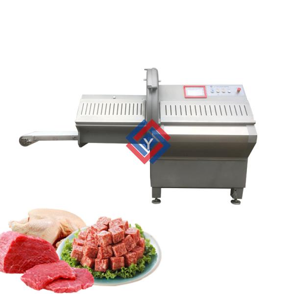 200pcs/min Cheese Ham Meat Slicer Cutting Machine Bevel Connection