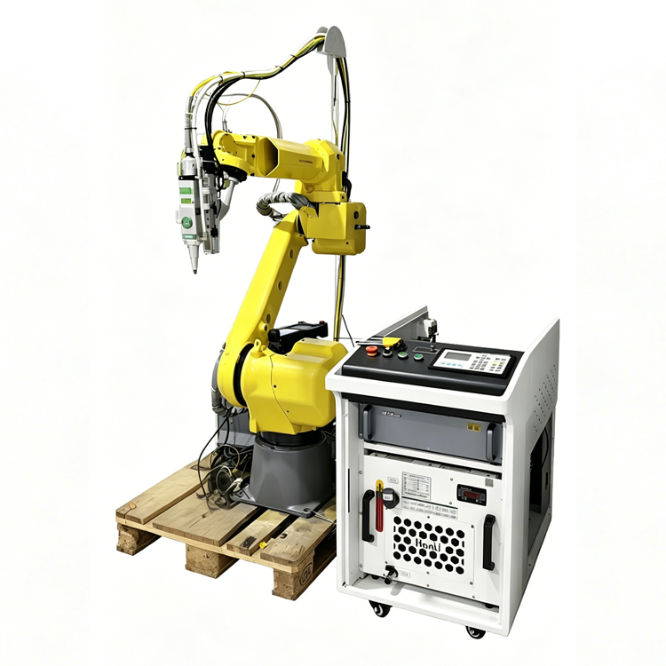 Smart FANUC Robotic Laser Cutting Machine with CNC Control and CAD/CAM Compatibility for Complex Geometry Cutting in Electronics Manufacturing