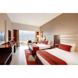 China Plywood MDF High End Hotel Furniture Veneer Finishing 4 Piece Bedroom Set on sale