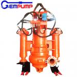 Hydraulic submersible centrifugal sand slurry pump