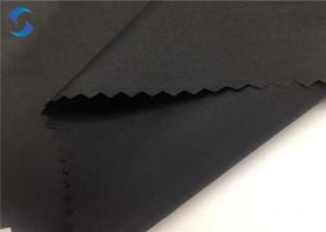 Buy cheap 76GSM 320T 75d Black Polyester Fabric For Dress product