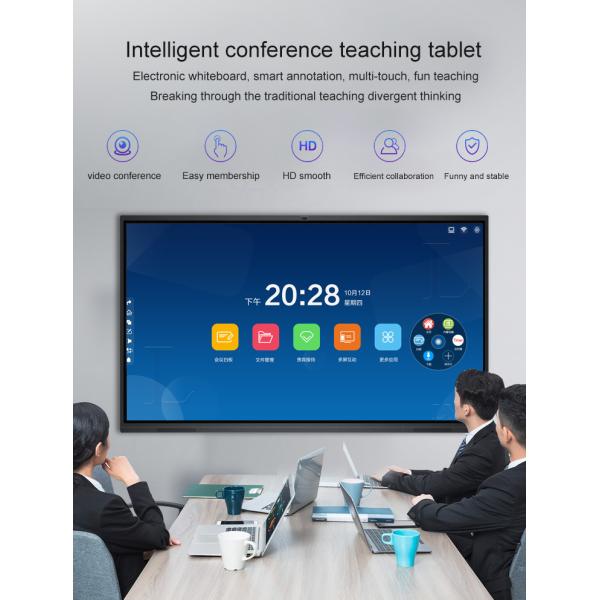 Meeting Room 98 Inch 4K Touch Screen Whiteboard
