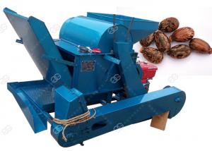 China Castor Seed Automatic Cashew Peeling Machine Ricinus Communis High Shelling Rate on sale