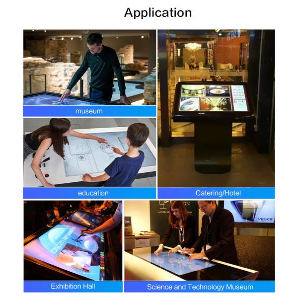 55''HD Smart Waterproof Interactive Table LCD Multi Touch Screen Table Indoor