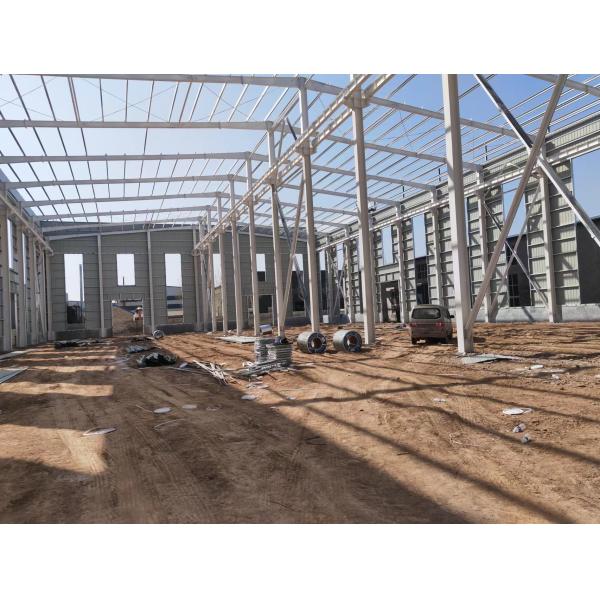 Elegant Painted Prefabricated Steel Warehouse Industrial Steel Structure Workshop