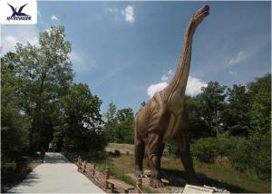 Buy cheap Neck Turning / Tail Moving Fiberglass Outdoor Dinosaur Anti - High Temperature product