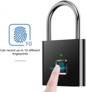 Buy cheap Waterproof Keyless Fingerprint Padlock Anti Theft Security Digital Portable For Gym Locker product