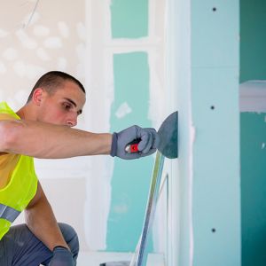 Buy cheap 9mm Green Backed Water Resistant Plasterboard For Drywall Partition product