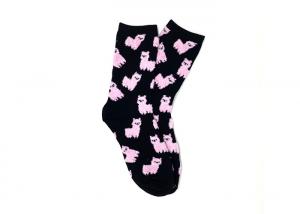 Buy cheap Cute Alpaca Pink Womens Fancy Socks Ankle Boot Socks For Women product
