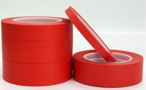 Buy cheap Heat-resistant Strong Adhesion Colored Masking Tape / Red Duct Tape product