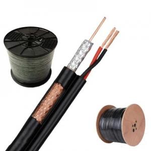 China 1 Conductor RG59 Coaxial Power Cable for CCTV Camera Communication Durable Material on sale