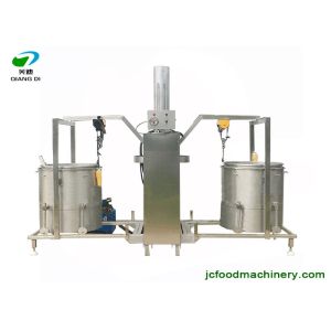 automatic mulbery/strawberry juice making machine with hydraulic pressure