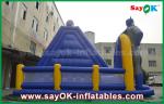 Inflatable Slippery Slide Kids / Adults Games Jumbo Inflatable Bouncer Dry Slide