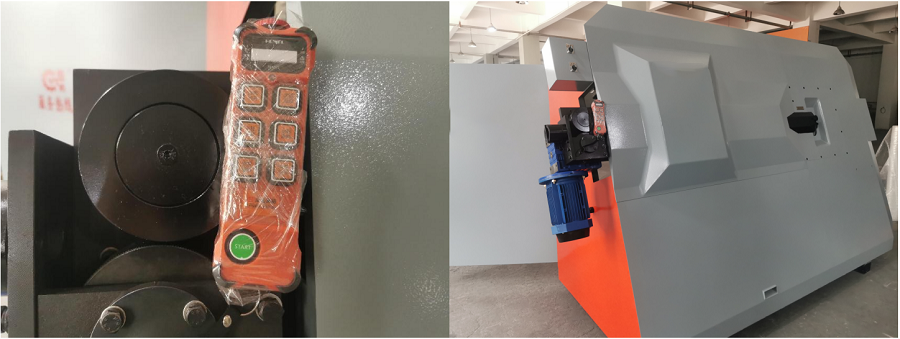 Convenient Automatic Stirrup Bending Machine Safety 29.5KW CNC Rebar Bending Machine