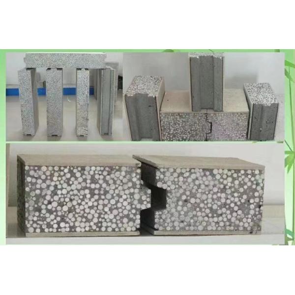 Customizable Grey Lightweight EPS Cement Panels For Construction Fire Resistance