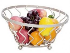 Fashion Kitchen accessory Gift Basket,Wire Fruit Holder,Hanging Metal Fruit Basket