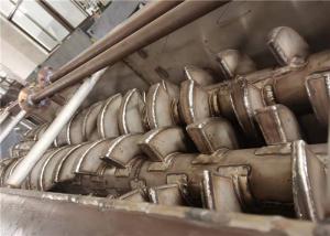 Automatic Feeding Screw Conveyor Dryer For Sawdust Flight Auger Helical Blade
