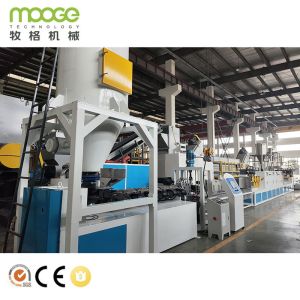 PLC Automated PET Strapping Line With Recycled Material Integration