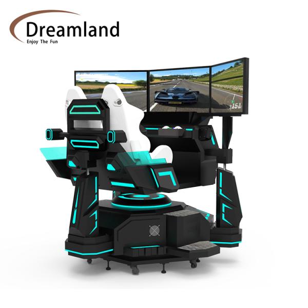 Experience the Speed and Precision 150W Metal Vehicle Racing Simulator