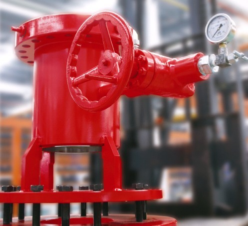 Wellhead Oil Drilling Use API 6A Welded Type Casing Head , Casing Head Spool Made In China