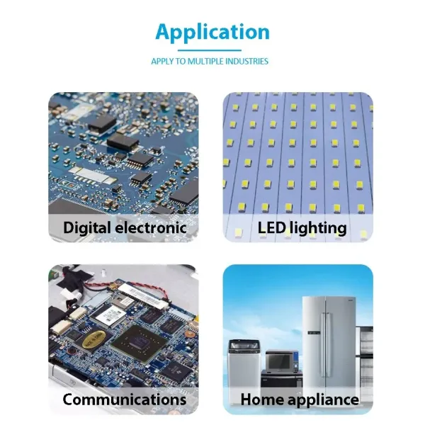 Factory High Efficiency Low Price Double Head Automatic Soldering Machine 4-Axis Tin Soldering Robot